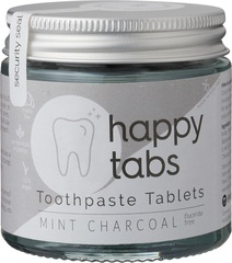 Tandpastatabletten mint charcoal zonder fluoride