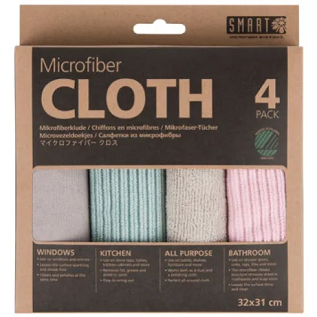 Microvezeldoekjes roze turq